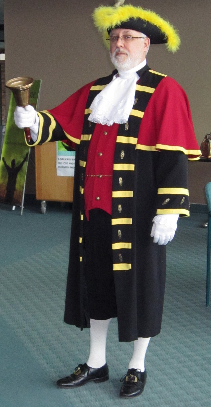 Mayor Moves Into Town Crier Mode Spreading The Word On Needed 