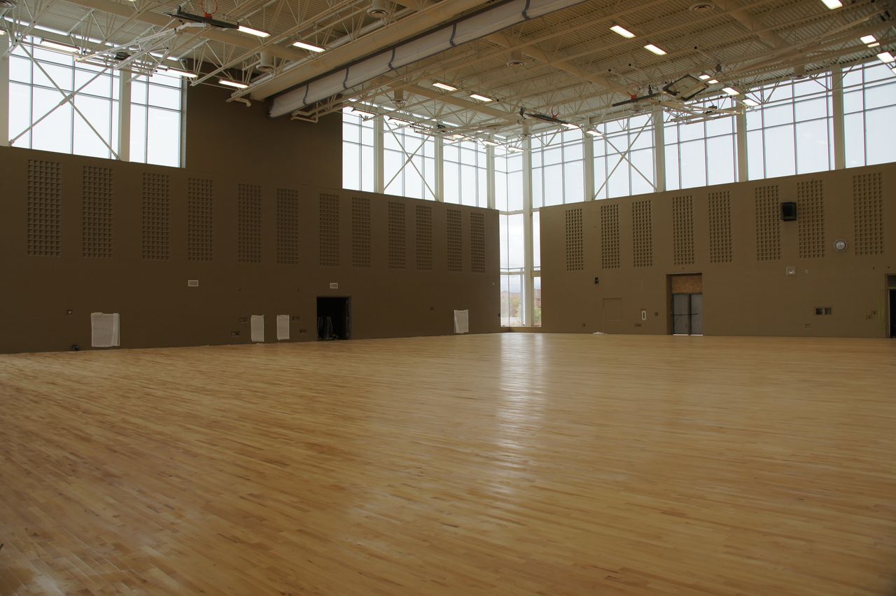 Gymnasiums in Haber Recreation Centre