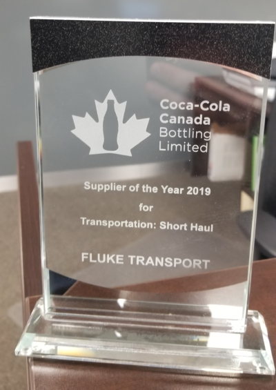 Fluke - Coca Cola award