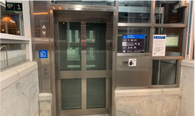 GO Burlington elevators