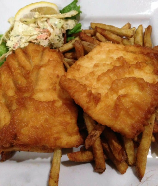 Gator fish and chips
