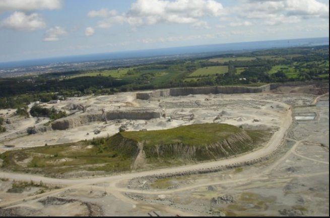 Nelson quarry aerial