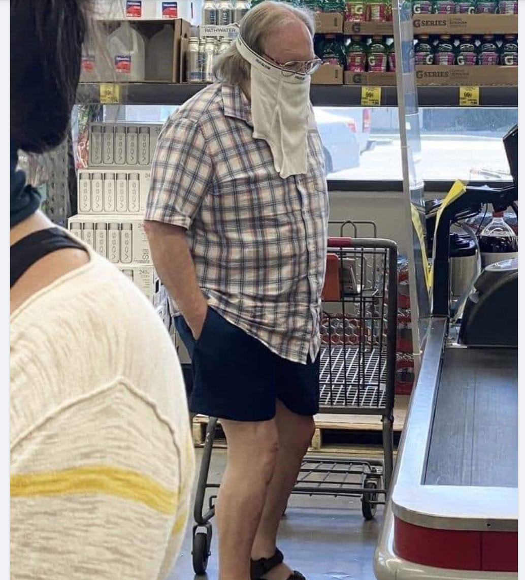 Shorts as a mask