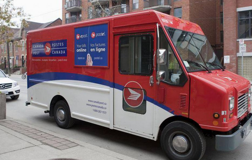 Canada Post vehicle
