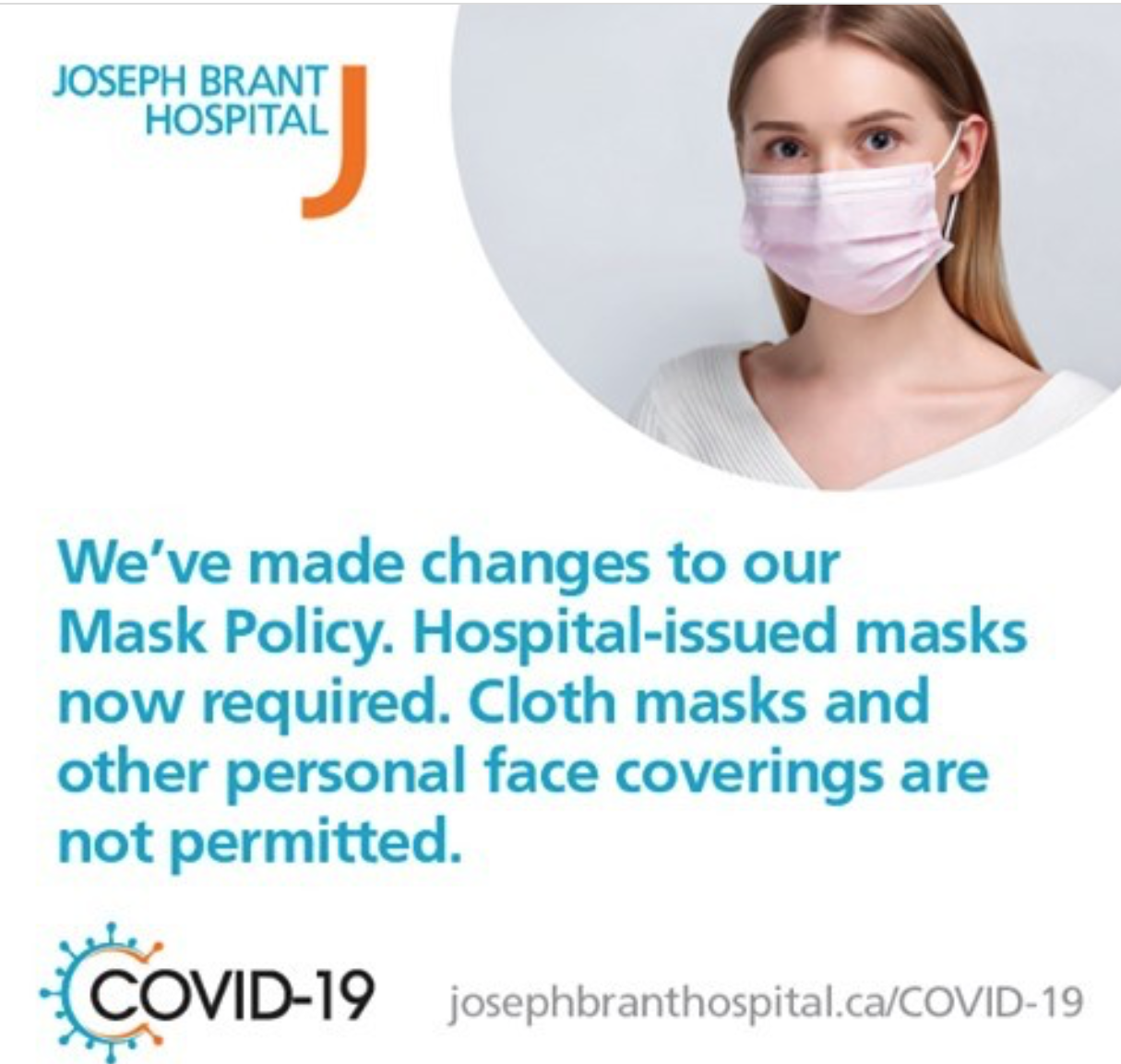 JBH mask notice