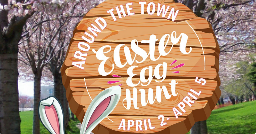 Easter egg hunt April