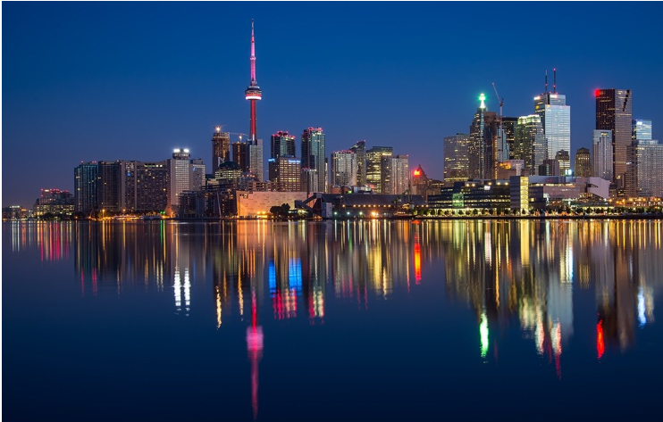 PAID evolution Toronto skyline