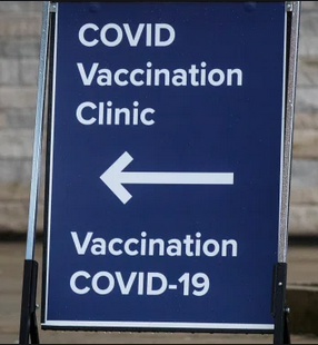 vaccination sign