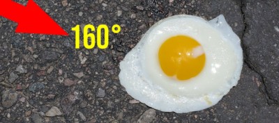 egg on sidewalk