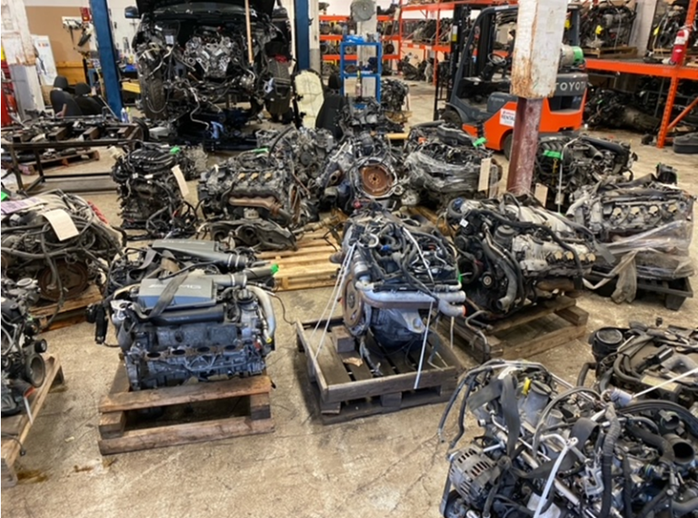 Police Raid In Burlington Finds Vehicle Engines Transmissions And Car 