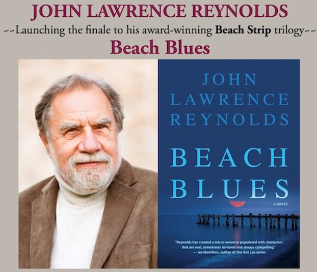 John Lawrence Reynolds To Launch The Third Book In His Beach Series At   Reynolds At Different Drummer 