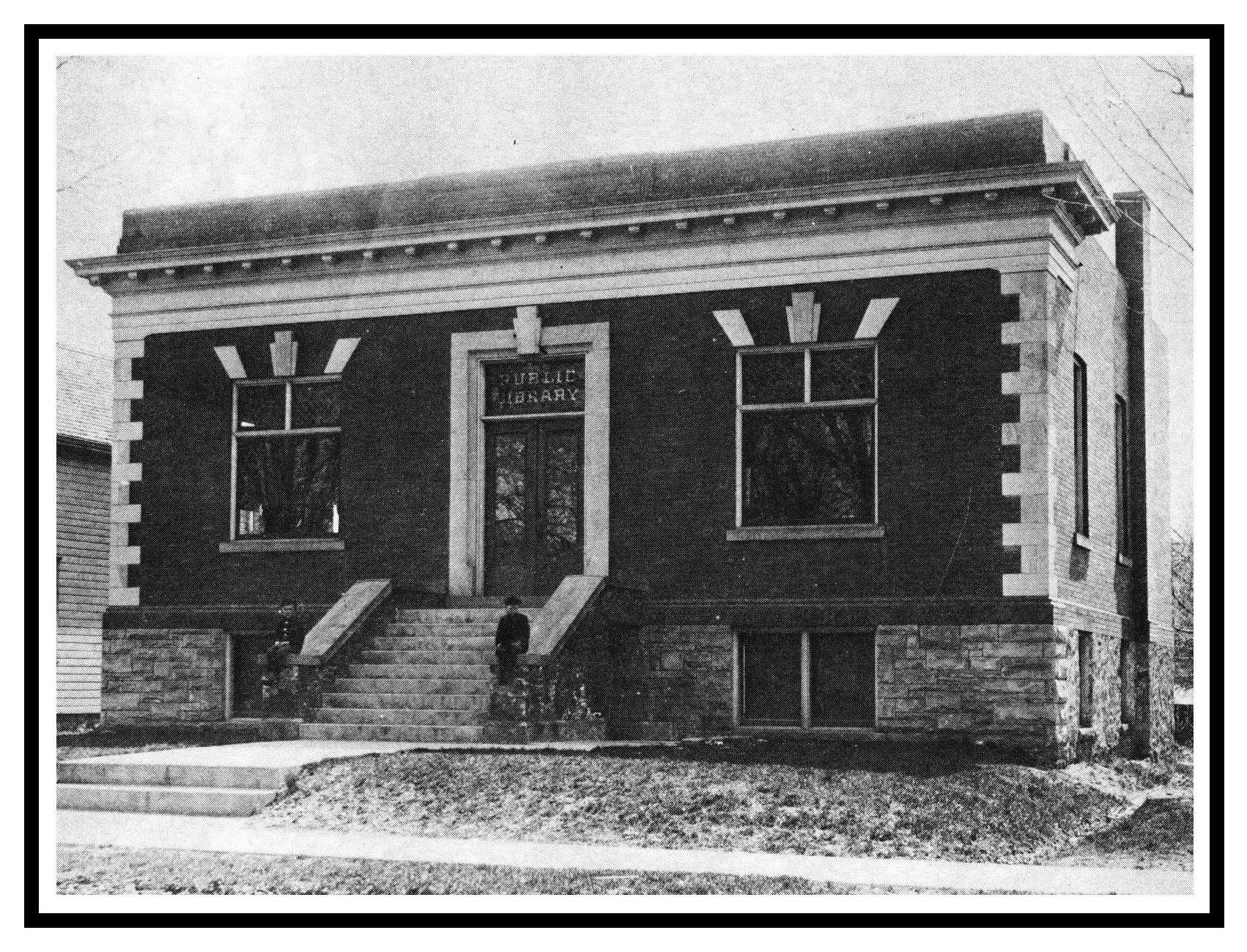 John Waldie “The Father of Burlington” paid for the library and created