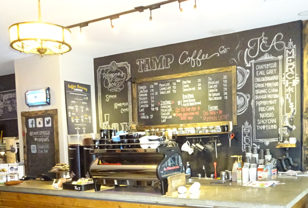 Tamp coffee